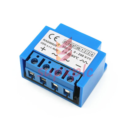 Italy CEG s.r.l.-Italy RAD00029 0-550V~ 0-240V- 2A@80℃ motor brake rectifier