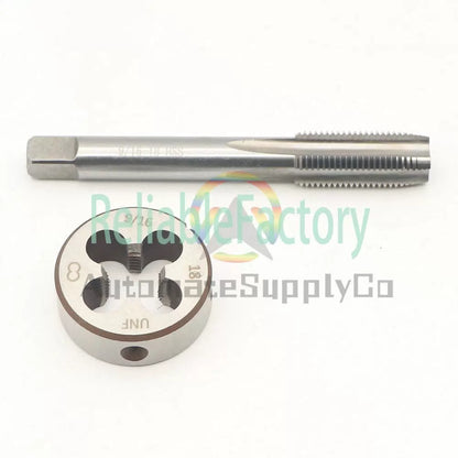 9/16"-18 UNF Tap and Die Set Right Hand, 9/16 x 18 UNF Thread Tap and Round Die [1]