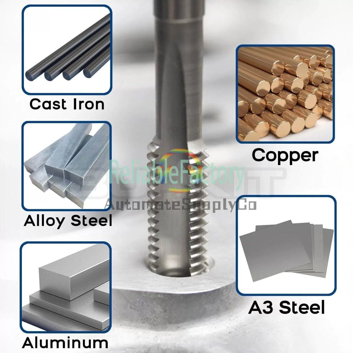 9/16"-18 UNF Tap and Die Set Right Hand, 9/16 x 18 UNF Thread Tap and Round Die [11]