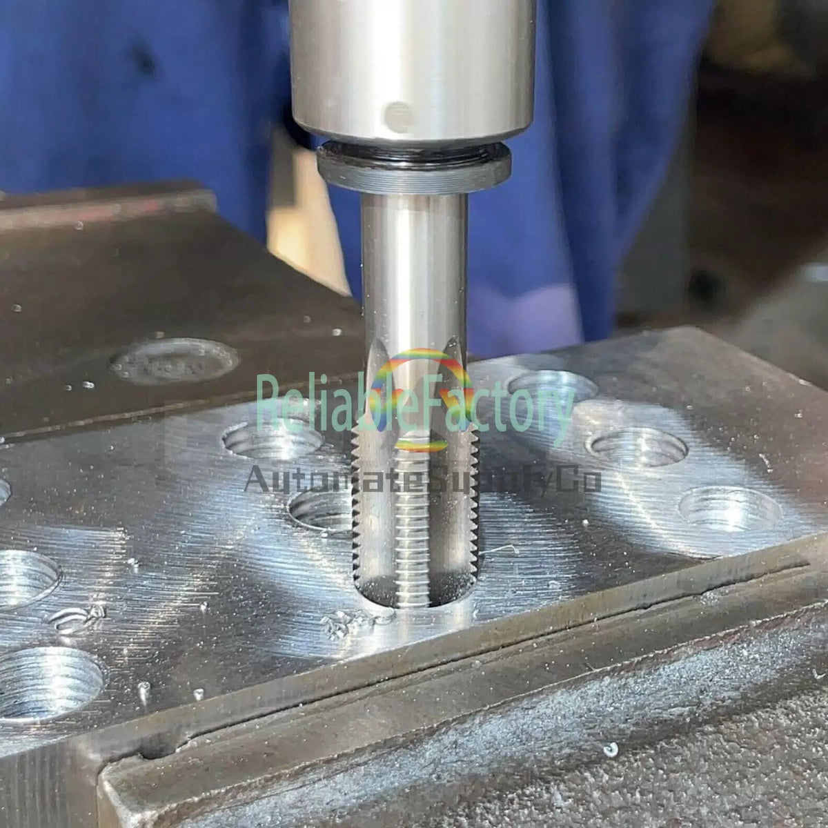 9/16"-18 UNF Tap and Die Set Right Hand, 9/16 x 18 UNF Thread Tap and Round Die [8]