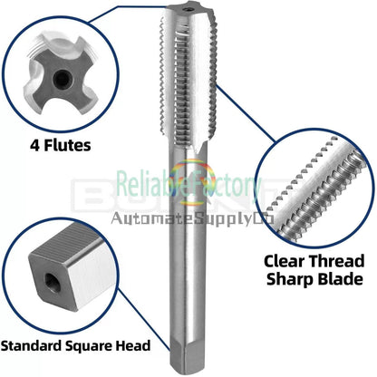 9/16"-18 UNF Tap and Die Set Right Hand, 9/16 x 18 UNF Thread Tap and Round Die [9]