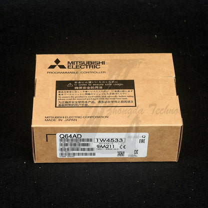 A/D input module, 4 channel, 0 to 16000 -10 to +10V, 0-12000 0 to 20mA Q64AD - MITSUBISHI