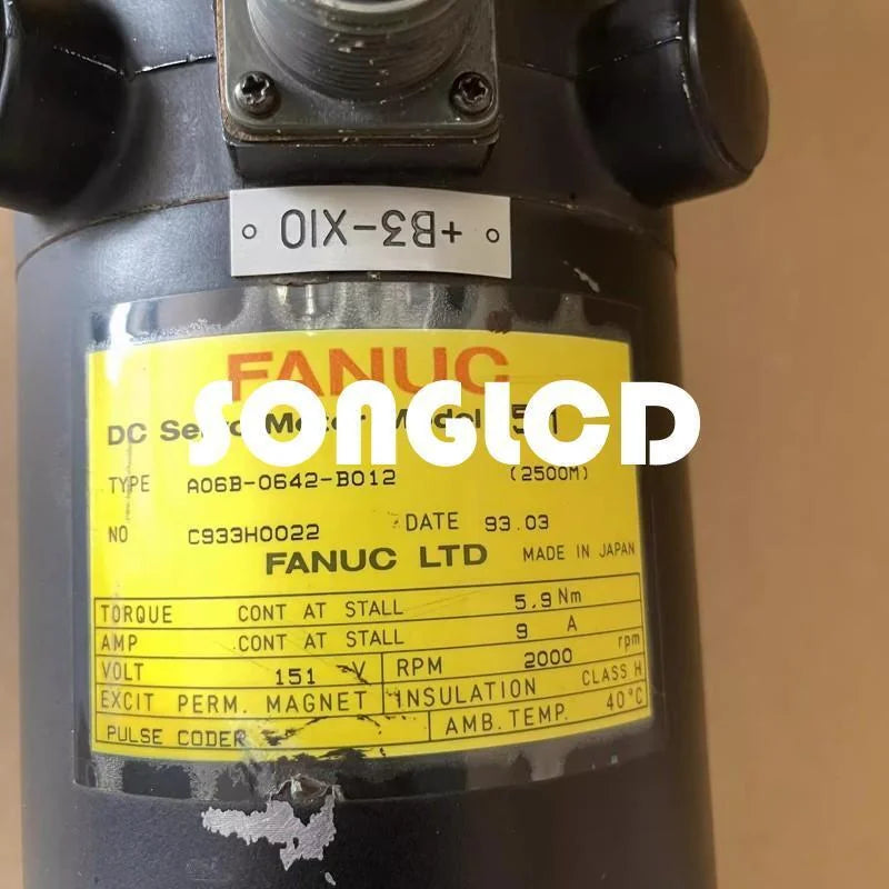 A06B-0642-B012 Industrial Servo Motor - High Performance - THYRISTOR CONTROLS [2]
