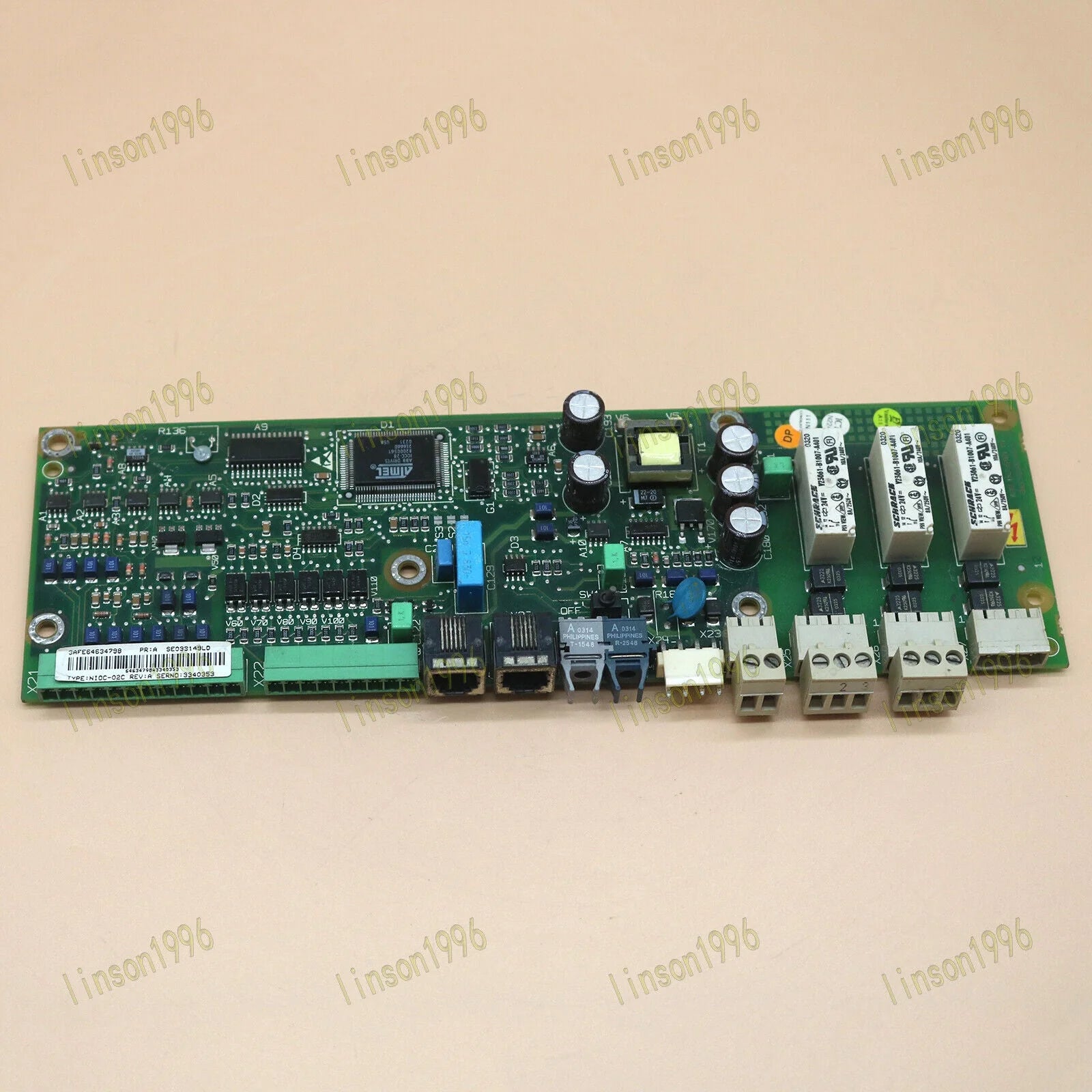 ABB 600 Series Signal Board Terminal Board NIOC-02C Tested In OK - ABB [5]
