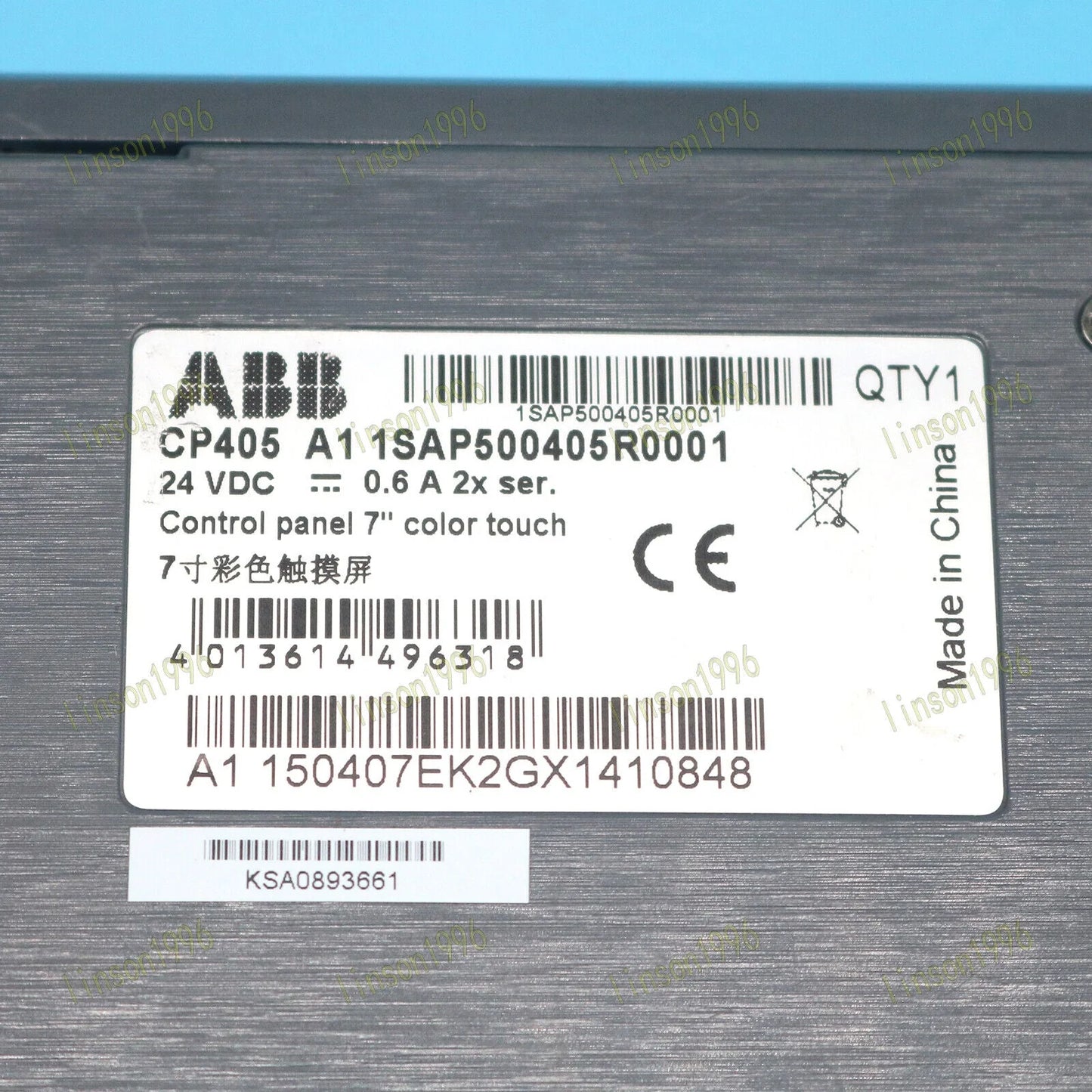 ABB CP405 A1 1SAP500405R0001 Touch Screen Tested OK - ABB [1]