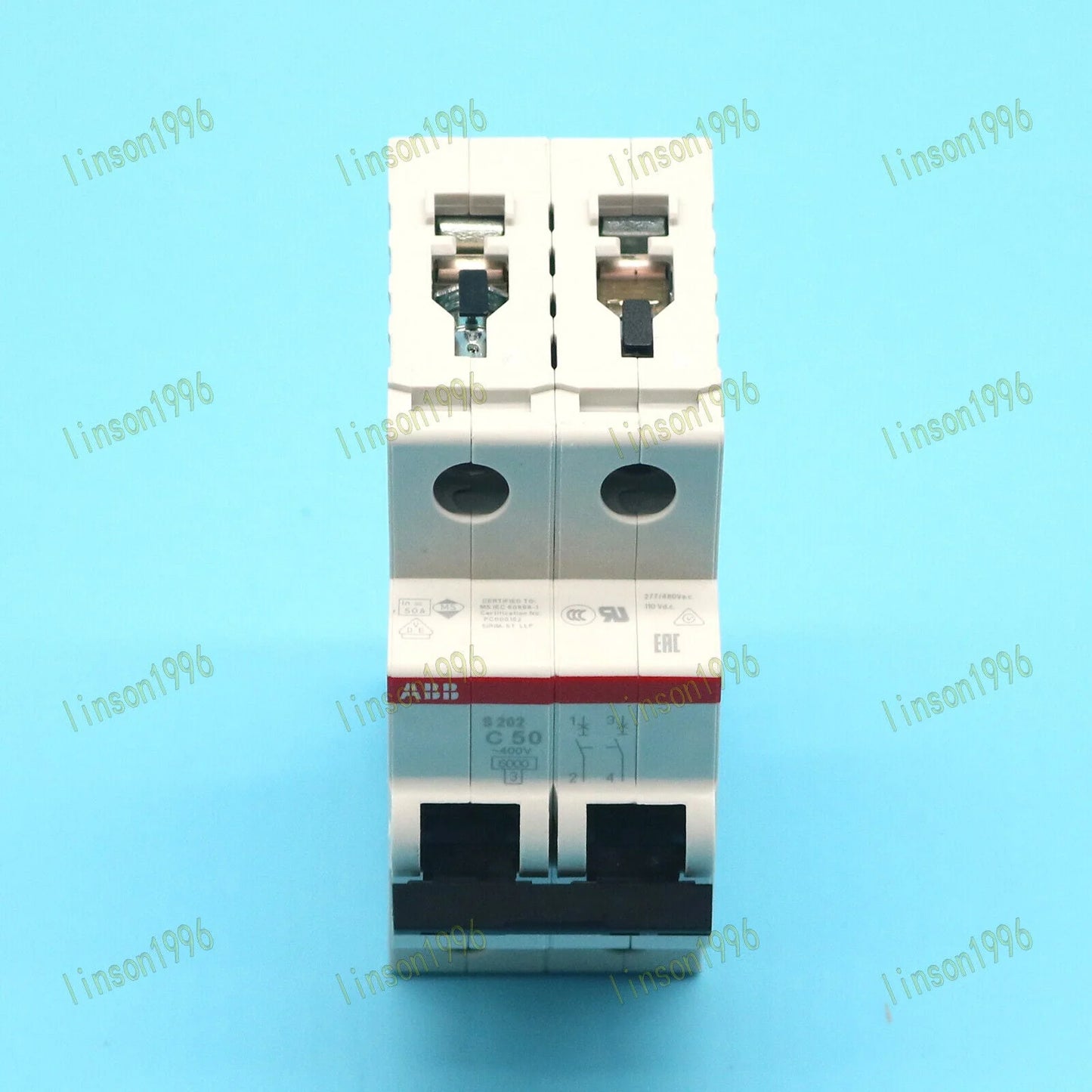 ABB Circuit Breaker Switch S202-C50 2P 50A - ABB [4]