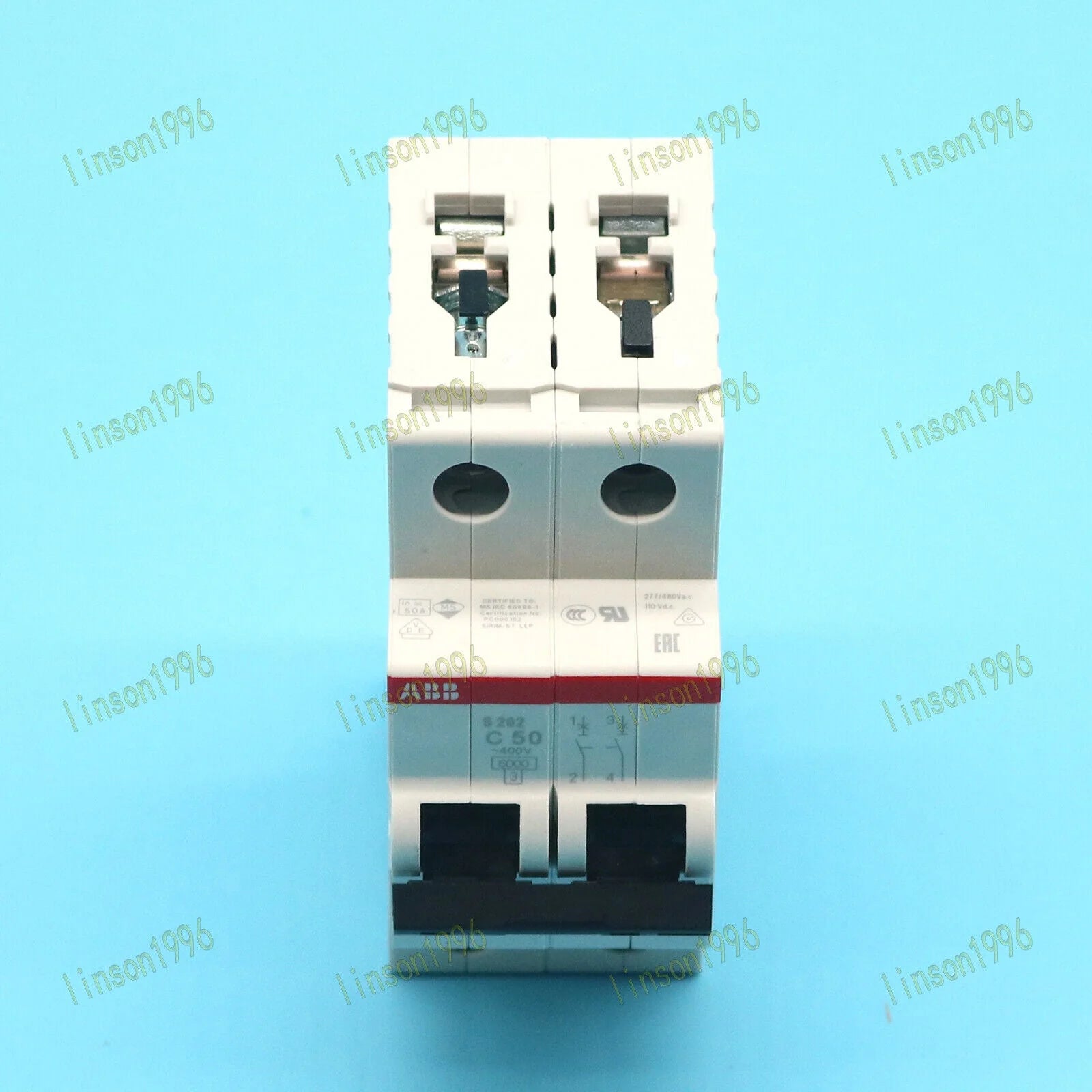 ABB Circuit Breaker Switch S202-C50 2P 50A - ABB [4]