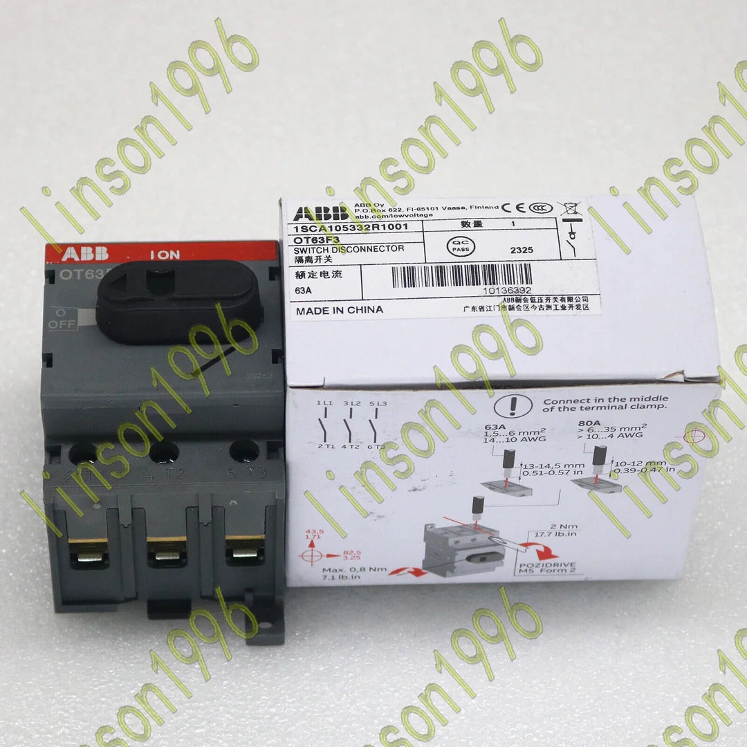 ABB OT63F3 1SCA105332R1001 Disconnect Switch - ABB [2]