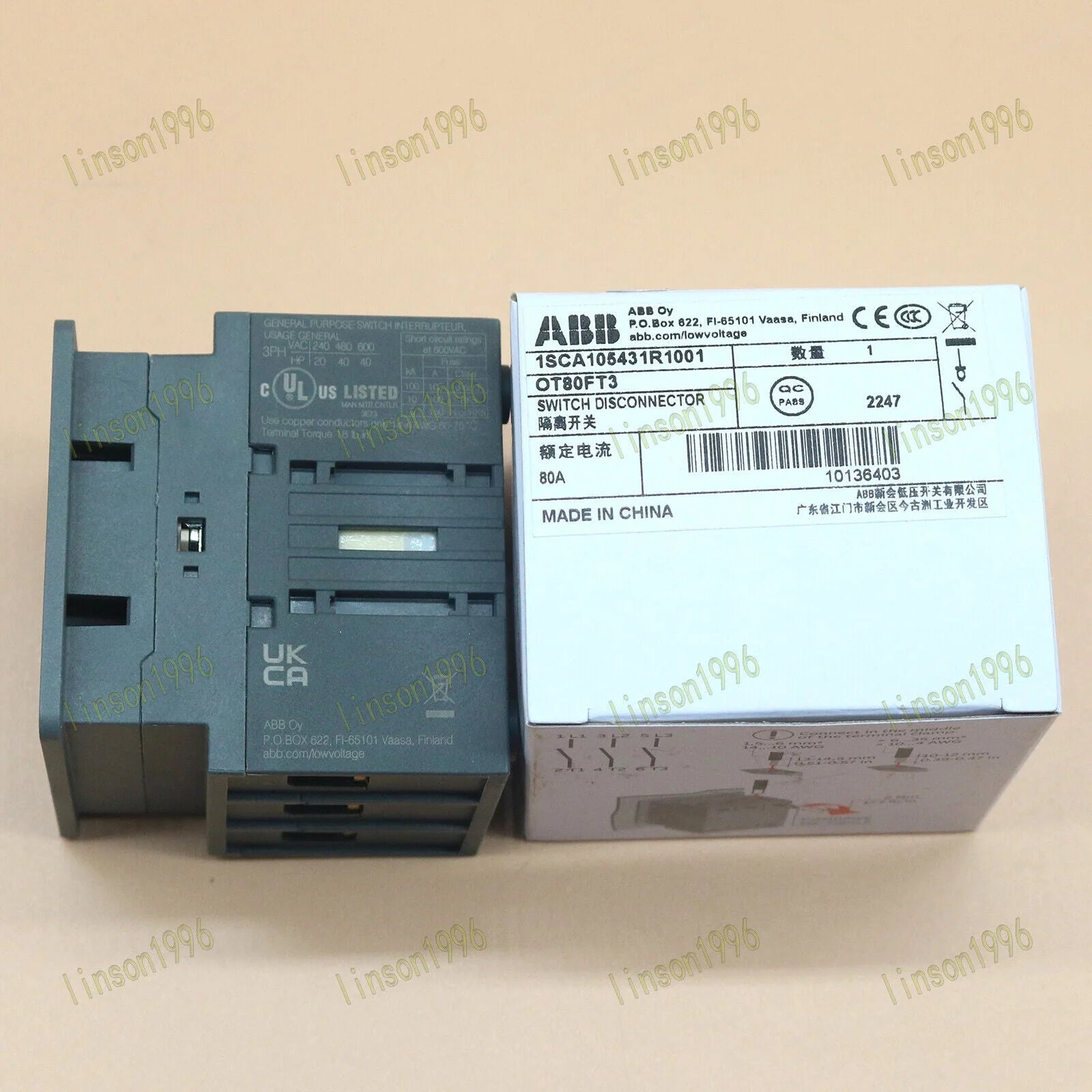 ABB OT80FT3 Diconnector Switch - ABB [1]