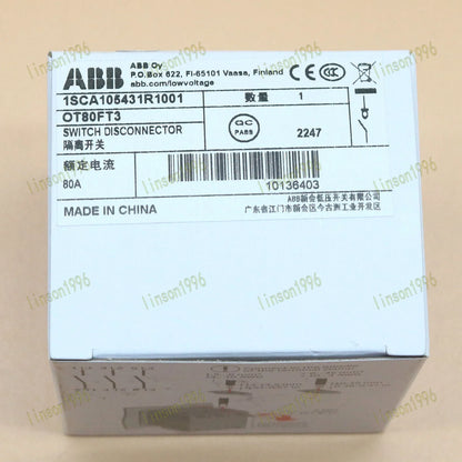 ABB OT80FT3 Diconnector Switch - ABB [2]