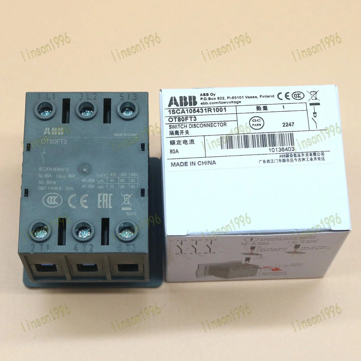 ABB OT80FT3 Diconnector Switch - ABB [3]