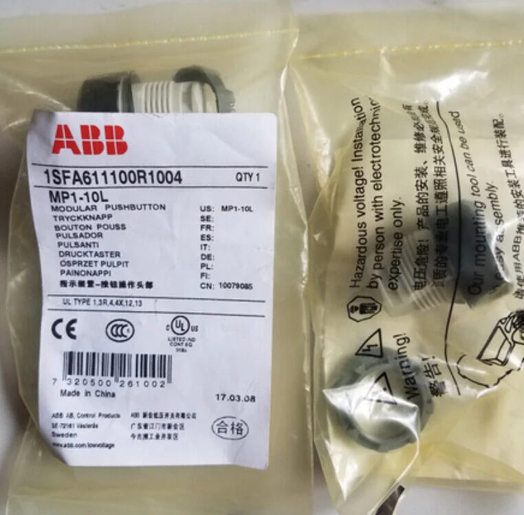 ABB Push-Button Switch Operation Head MP1-10L - ABB [1]