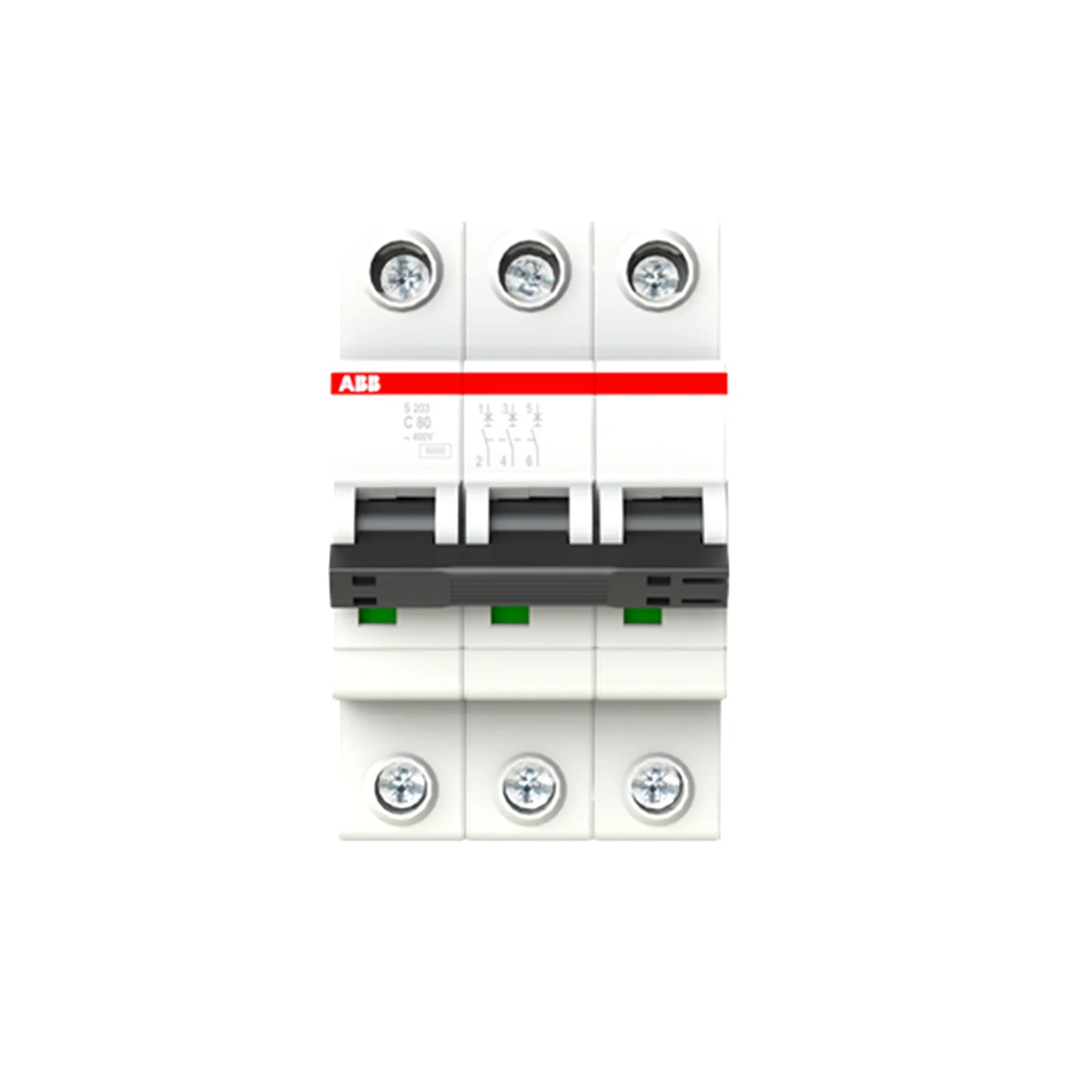 ABB S203 Breaker 3P 80A Circuit Breaker - ABB [1]