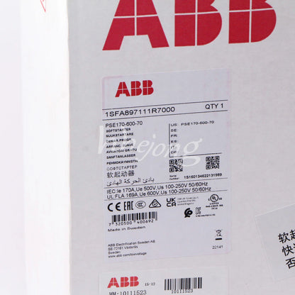 ABB Soft Starter PSE170-600-70 – Industrial Motor Control Solution - ABB [4]