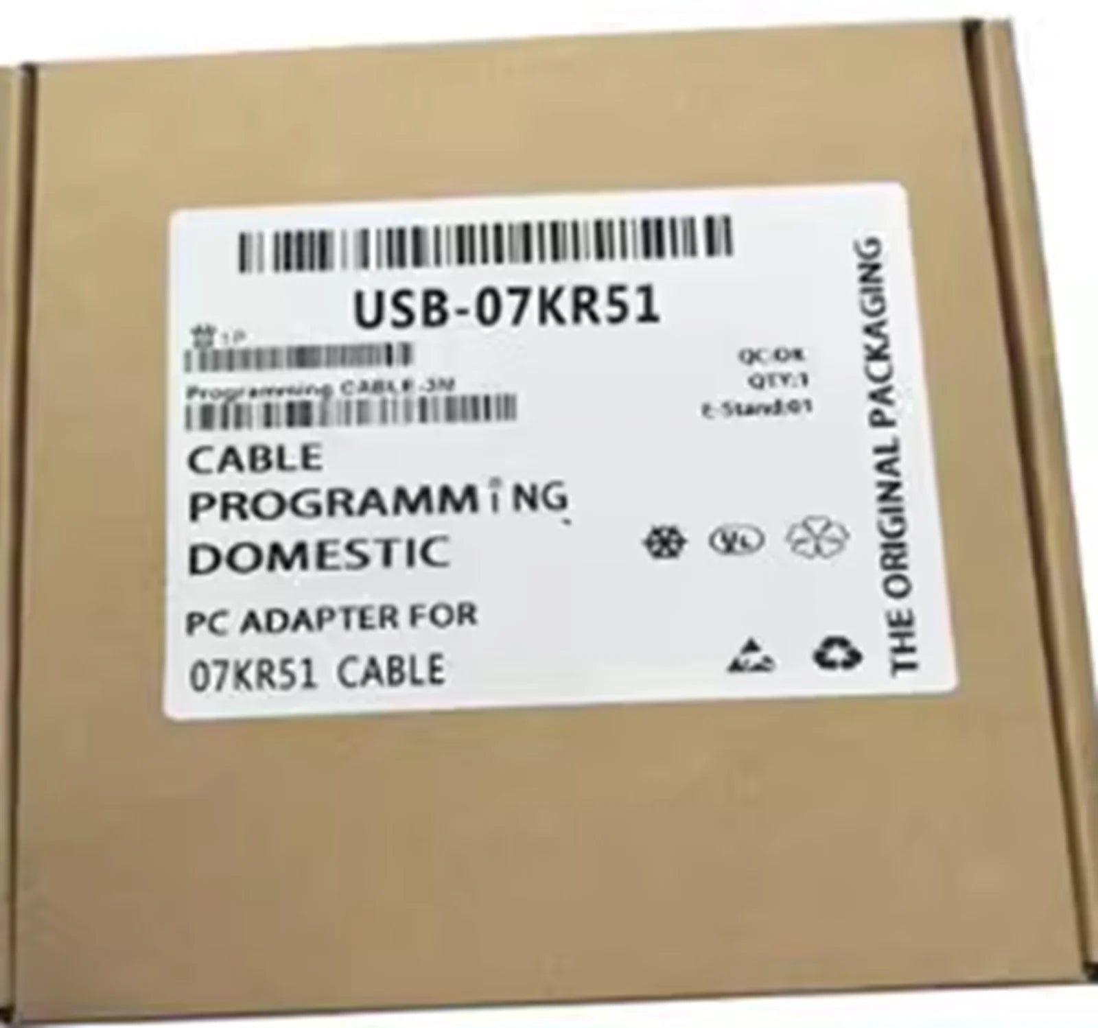 ABB USB-07KR51 Programming Cable | High-Speed USB 2.0 with 5V Power Delivery | Compatible with Arduino, Raspberry Pi, and Other Popular Devices | Durable and Reliable Data Transmission Solution - ABB [1]