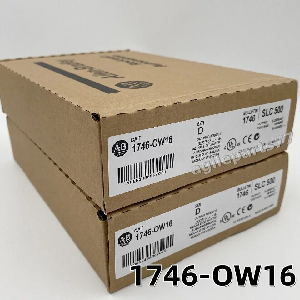 AB 1746-OW16 SLC500 SerD Output Module 1746OW16 NEW Factory Sealed - AB [1]