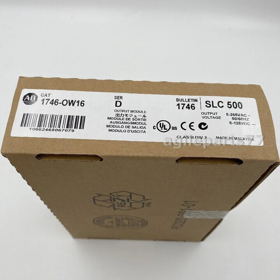 AB 1746-OW16 SLC500 SerD Output Module 1746OW16 NEW Factory Sealed - AB [3]
