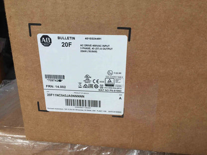 AB 20F11NC043JA0NNNNN Air Cooled PowerFlex 753 AC Packaged Drive Allen Bradley - High-Efficiency Industrial Motor System - ALLEN BRADLEY [4]