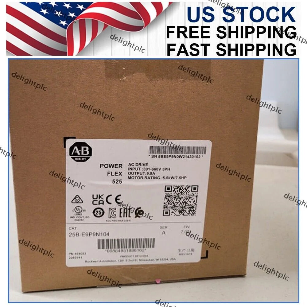 AB 25B-E9P9N104 PowerFlex 525 AC Drive SER A 391-660v 3-phase Smart Energy Controller - ABB [1]