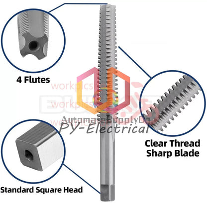 ACME 1/2"-16 Trapezoidal Tap Right Hand, HSS 1/2 x 16 Trapezoidal Thread Tap #US [5]