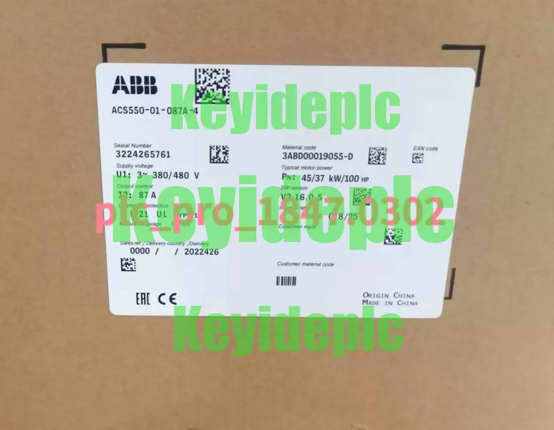 ACS550-01-087A-4 1PCS ABB ACS550-01-087A-4 Fast shipment #K [1]