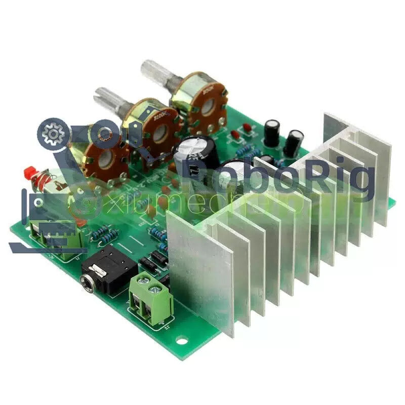AC 12V Two 2.0-Channel 15W +15W TDA2030A hifi Stereo Amplifier AMP Board Kit [1]
