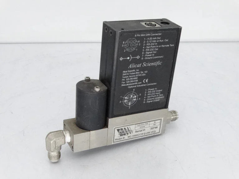 ALICAT SCIENTIFIC MC-100SCCM FLOW METER 24V - ALICAT SCIENTIFIC [2]