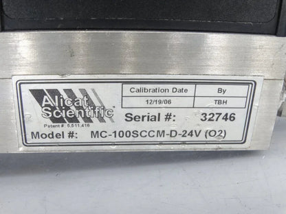 ALICAT SCIENTIFIC MC-100SCCM FLOW METER 24V - ALICAT SCIENTIFIC [3]