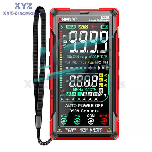 ANENG 622B Digital Smart Multimeter Auto Range DC/AC Meter infrared Laser Lamp [2]
