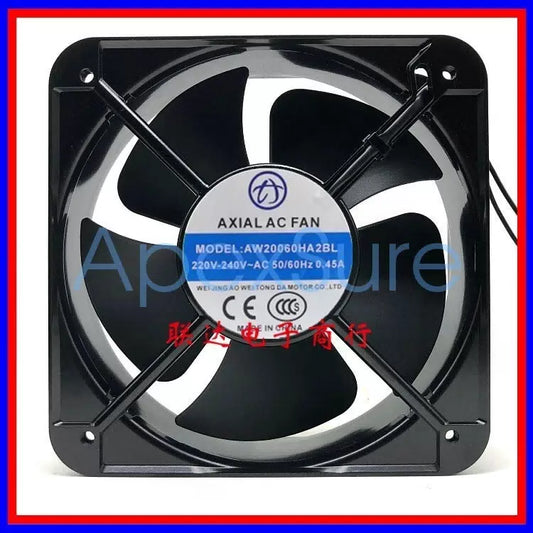 AOWEI AW20060HA2BL 220-240V 0.45A 20CM 20060 cooling fan [1]