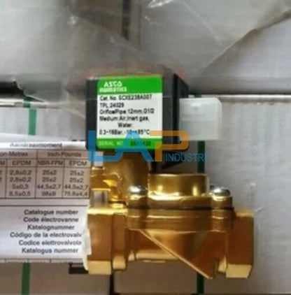 ASCO SCXE238A002-AC220V 4-Point Solenoid Valve for Multi-Fluid Use - ASCO [1]