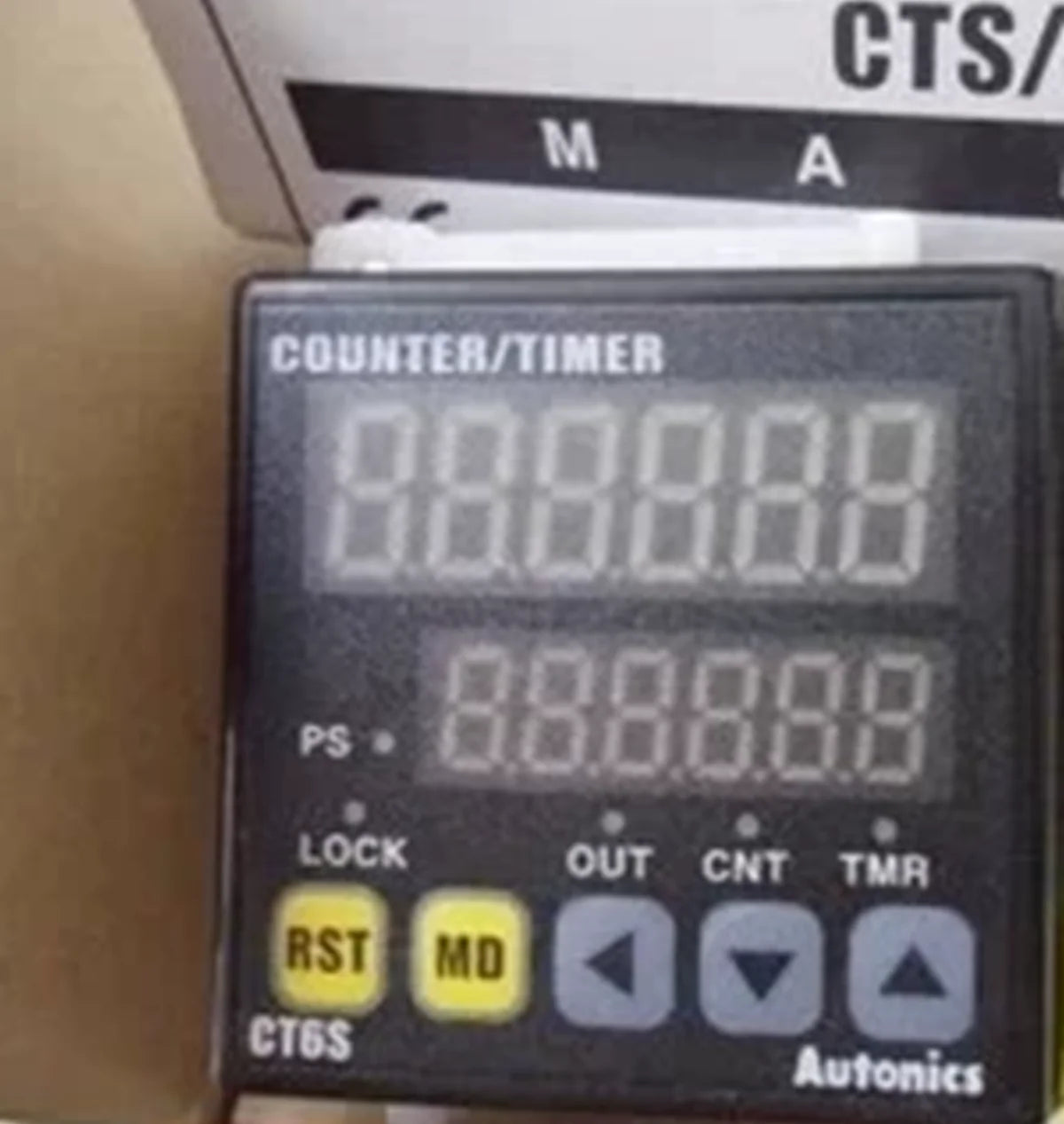 AUTONICS CT6S-1P2 Counter Timer, Digital Display, 60 Second Precision, Timer Functions - AUTONICS [1]