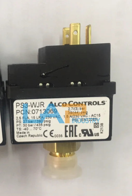Alco PS3-WJR Pressure Switch Control 27bar/390psig - ALCO [1]