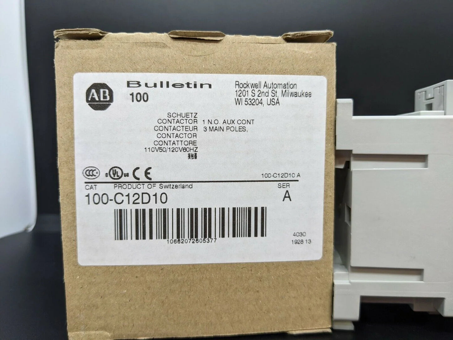 Allen-Bradley 100-C12D10 Ser A Lot Of 2 - ALLEN-BRADLEY [1]