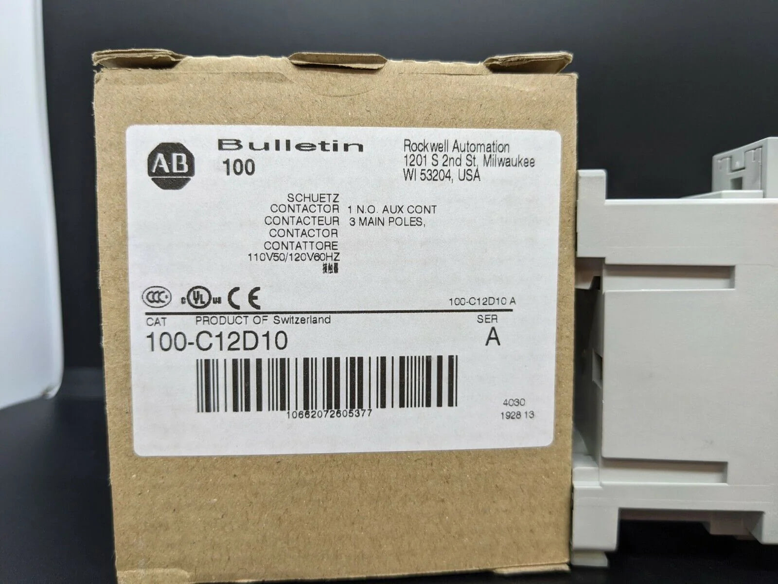 Allen-Bradley 100-C12D10 Ser A Lot Of 2 - ALLEN-BRADLEY [1]