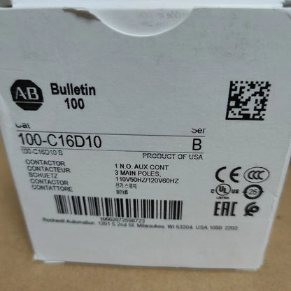 Allen Bradley 100-C16D10 SER.B 120V 16A Motor - ALLEN BRADLEY [1]