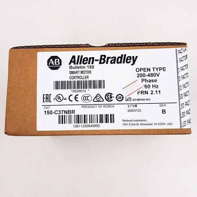 Allen-Bradley 150-C37NBR SMC-3 37A Smart Motor Controller NEW Factory Sealed - 150-C37NBR SMC-3 37A Motor Controller - ALLEN-BRADLEY [2]