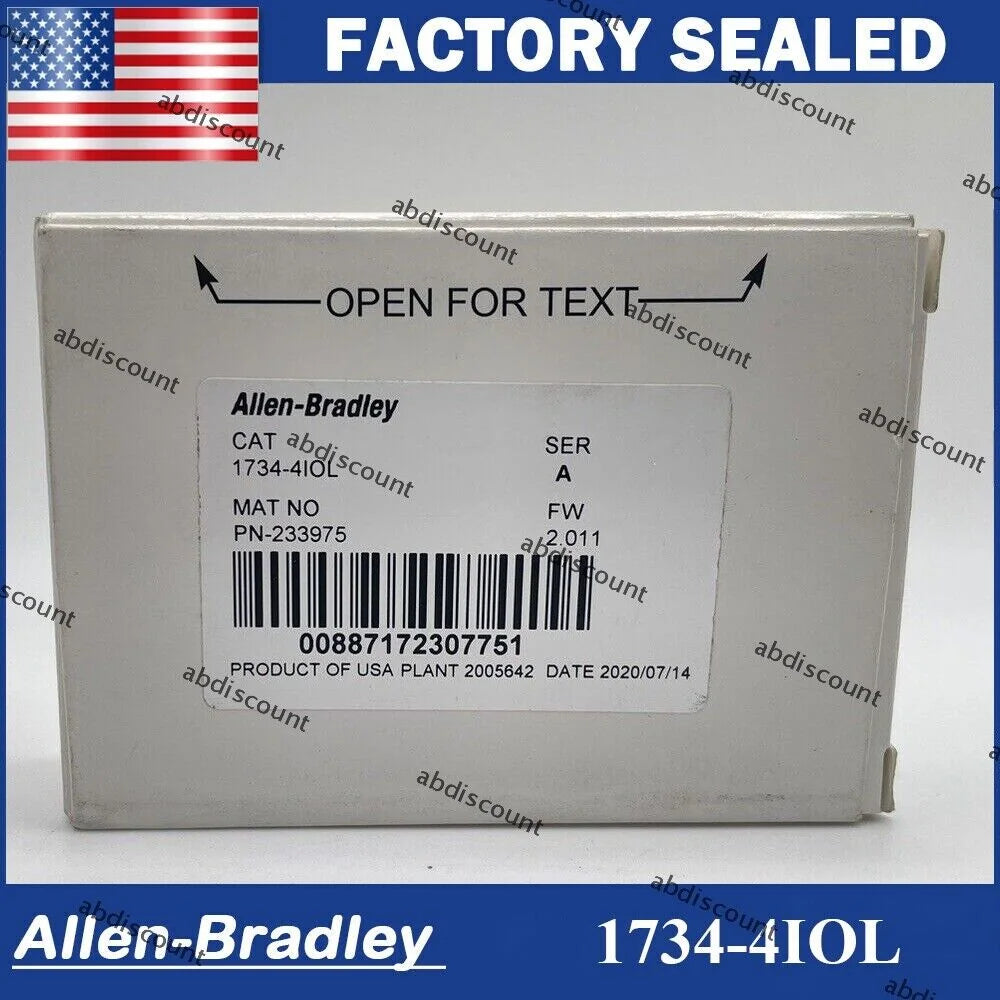 Allen-Bradley 1734-4IOL | Distributed Interface IO Link | New Product - ALLEN-BRADLEY [1]