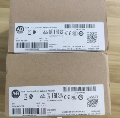 Allen-Bradley 1734-AENTR Dual Port Adaptor Factory Sealed New - ALLEN-BRADLEY [1]