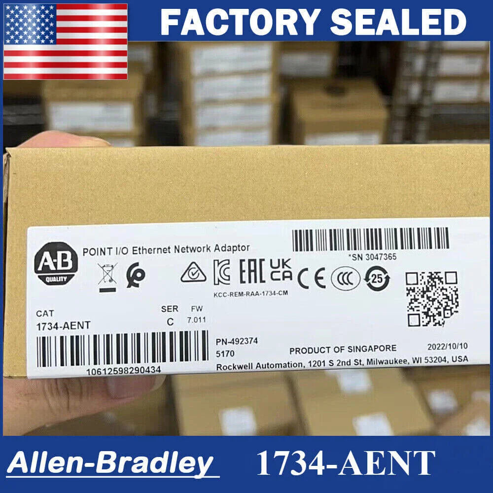 Allen-Bradley 1734-AENT C POINT Ethernet Network Adaptor AB New Sealed US - ALLEN-BRADLEY [2]