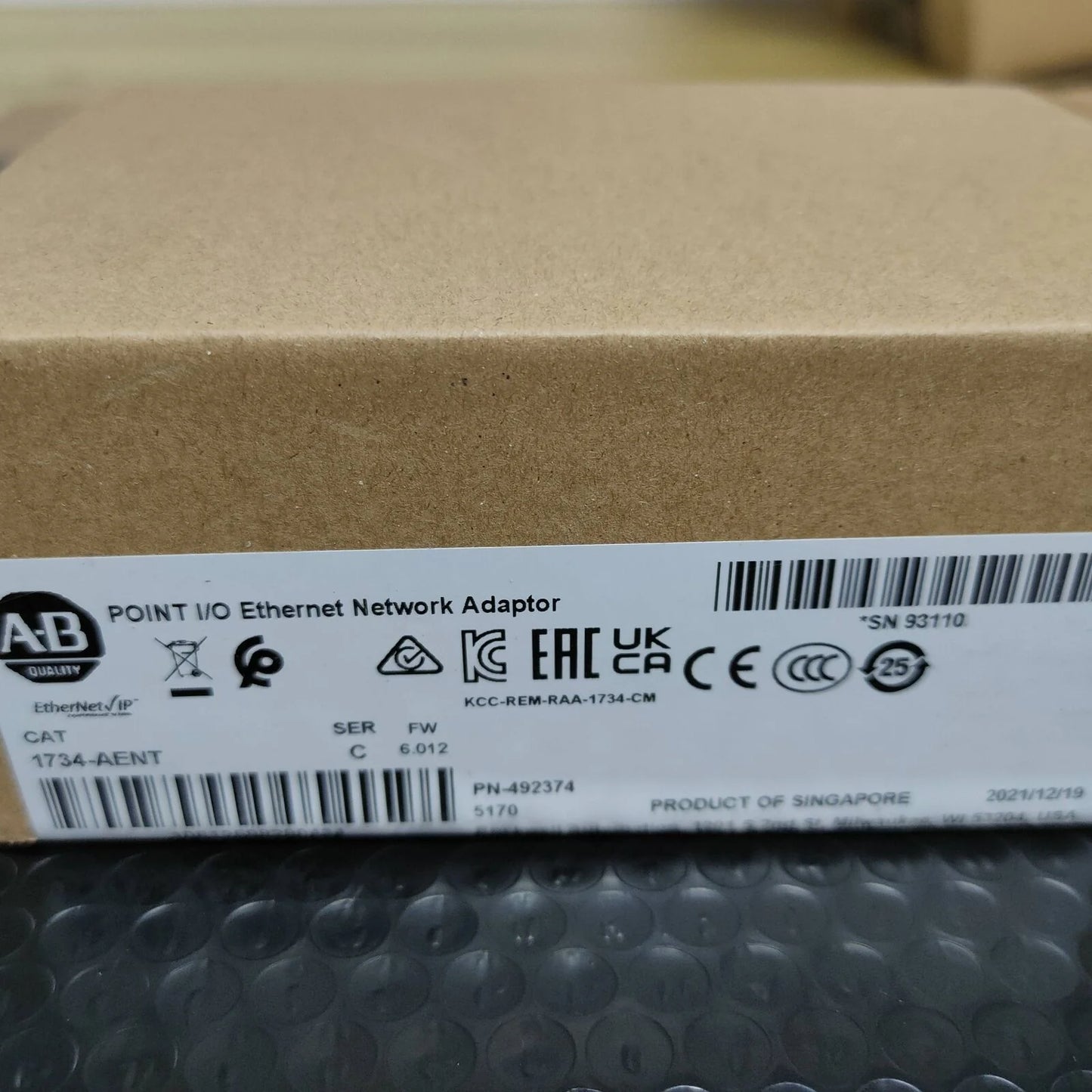 Allen-Bradley 1734-AENT POINT Ethernet Network Adaptor New Factory Sealed US Allen-Bradley 1734-AENT US Allen-Bradley 1734-AENT New Factory Sealed US Allen-Bradley 1734-AENT US Allen-Bradley 1734-AENT New Factory Sealed US - ALLEN-BRADLEY [2]