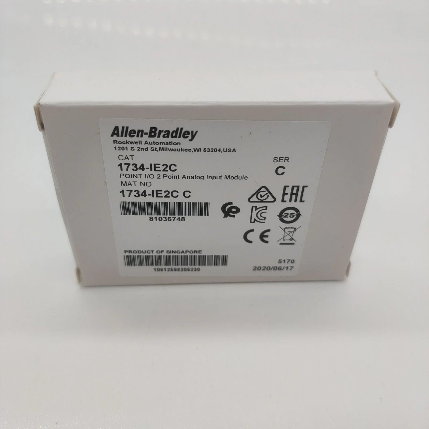 Allen-Bradley 1734-IE2C POINT 2 Point Analog Input Module - ALLEN-BRADLEY [2]