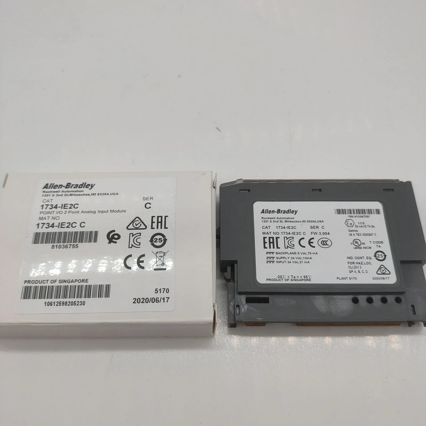 Allen-Bradley 1734-IE2C POINT 2 Point Analog Input Module - ALLEN-BRADLEY [5]