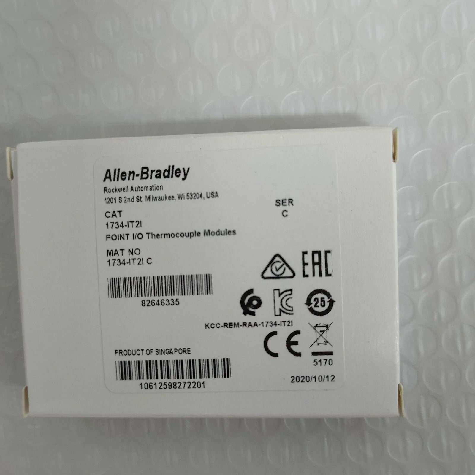 Allen-Bradley 1734-IT2I C-Point 2-Point Input Module New Factory Sealed - ALLEN-BRADLEY [1]
