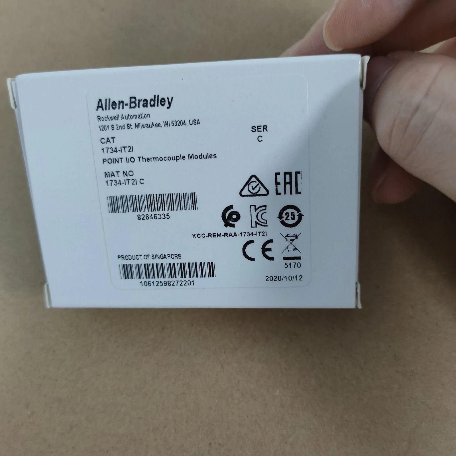 Allen-Bradley 1734-IT2I C-Point 2-Point Input Module New Factory Sealed - ALLEN-BRADLEY [3]