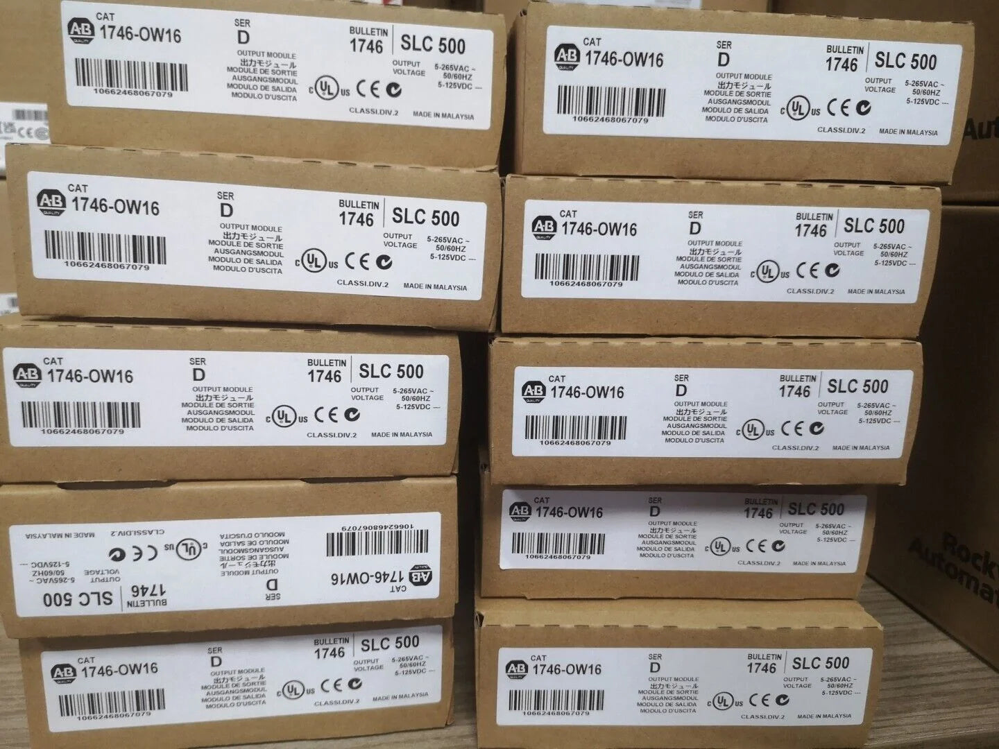 Allen-Bradley 1746OW16 SLC500 SerD Output Module | New Factory Sealed | High-Performance Module - ALLEN-BRADLEY [1]