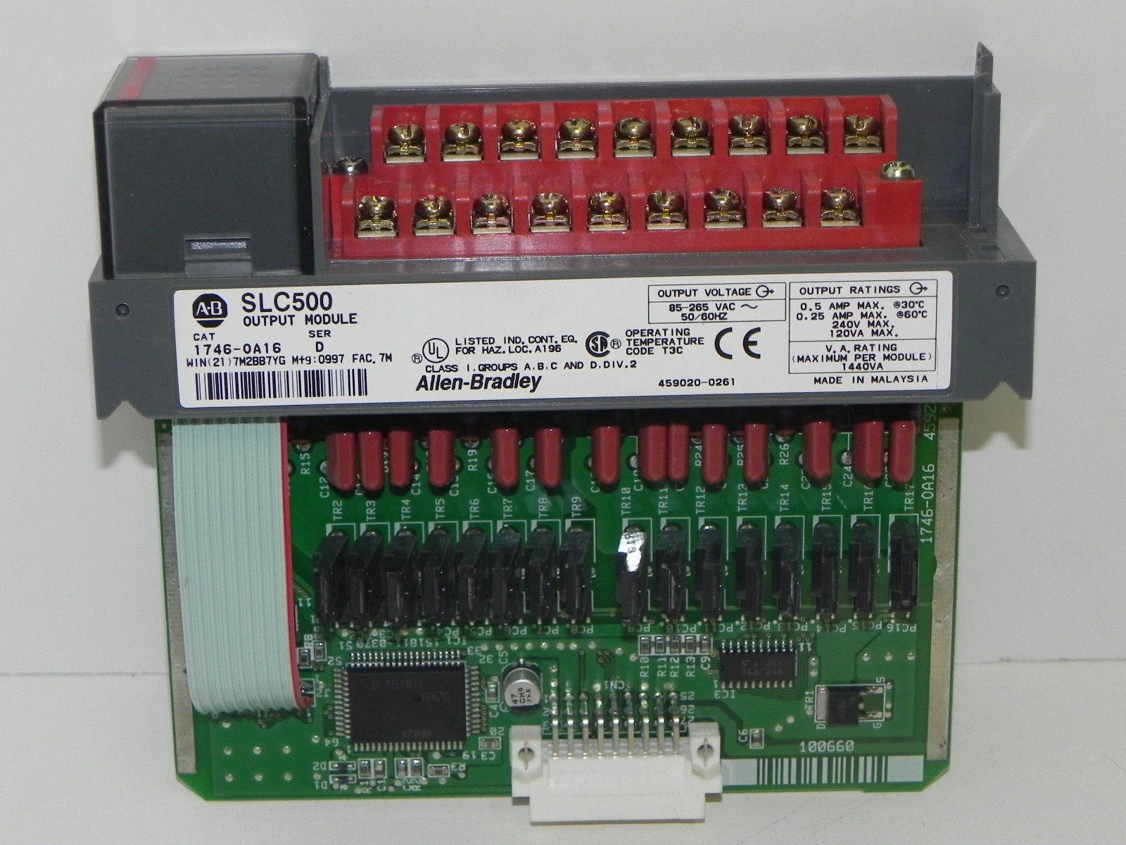 Allen-Bradley 1746-OA16 Output Module | High-Performance Industrial Control System | 1746-OA16 - ALLEN-BRADLEY [2]