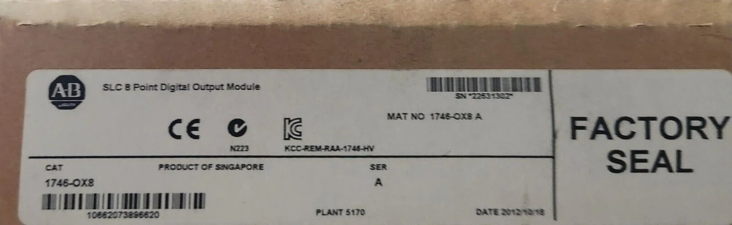 Allen-Bradley 1746-OX8 Ser A SHIP - ALLEN-BRADLEY [1]