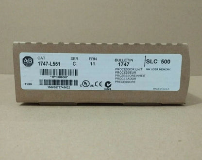 Allen-Bradley 1747-L551 SLC500 PLC CPU Module - ALLEN-BRADLEY [3]