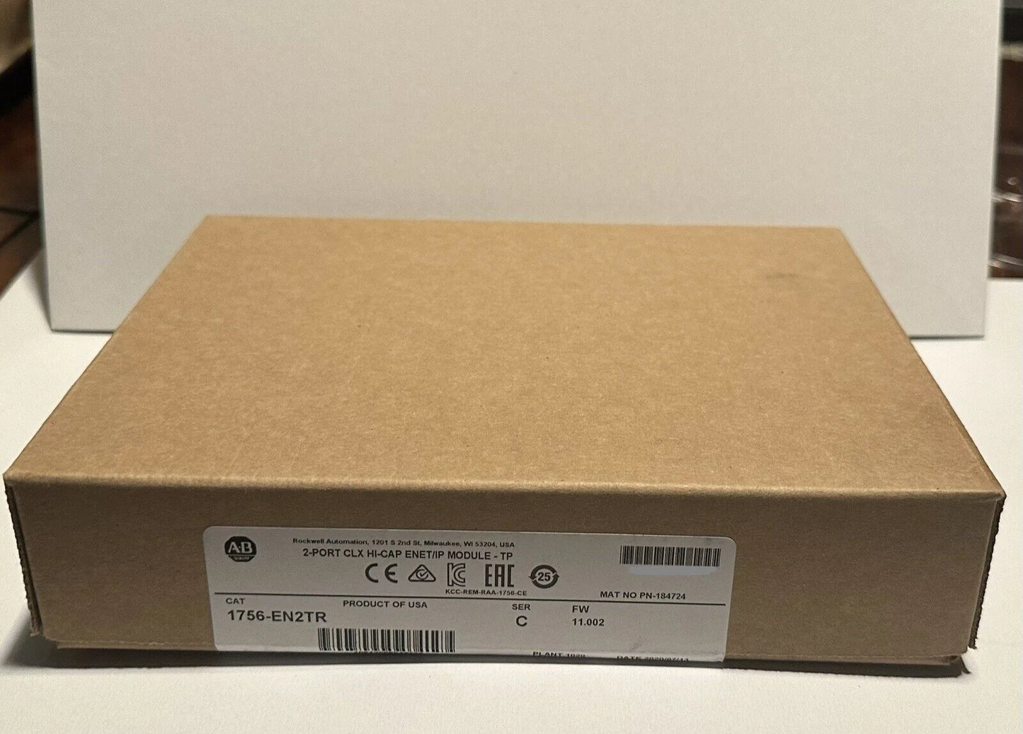 Allen Bradley 1756-EN2TR SER C - New Sealed Surplus - ALLEN BRADLEY [1]